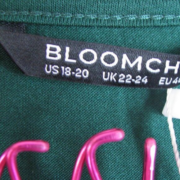 NWT BloomChic green tie top 18/2X - Picture 7 of 10